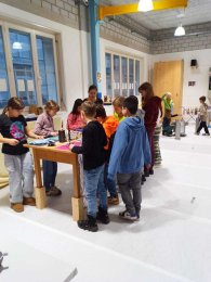 Kerzenziehen beim Ortsverein Hegi