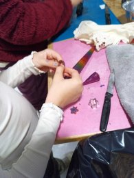 Kerzenziehen beim Ortsverein Hegi