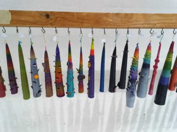 Kerzenziehen beim Ortsverein Hegi