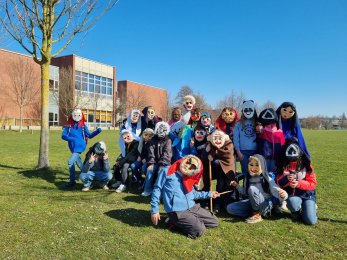 Fasnacht mit der 4. Klasse