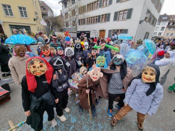 Fasnacht mit der 4. Klasse