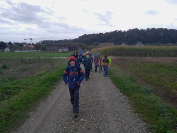 3. Klasse in den Thurauen